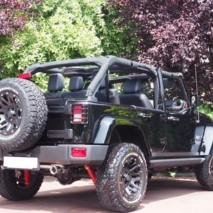 Jeep Wrangler Personnalisé Unlimited Sahara Noir Moab Arrière